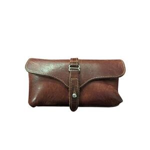 Col. Littleton No. 47L Brown Leather Phone Holster USA